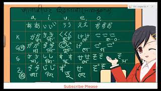 জাপানিজ বর্ণমালা হিরাগানা ও কাতাকানা  Japanese Bornomala Hiragana Katagana [upl. by Neron]