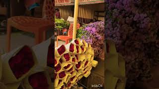 famous flower marketdiwali shopping with friendsgudimalkapur flower market [upl. by Ennaitsirhc]