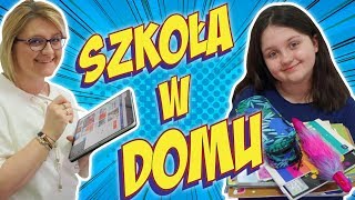 ZAMKNIĘTA SZKOŁA 🚫 JAK UCZYĆ SIĘ W DOMU ❓ MISIA I JA [upl. by Stander956]