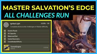 ALL Challenges Run  MASTER Salvations Edge [upl. by Ailana]