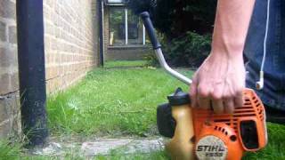 stihl fs55 trimmer weed wacker strimmer whipper snipper XD [upl. by Arde]