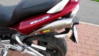 Suzuki GSR 600  Akrapovic wo dB killers [upl. by Etnohc940]