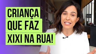 CRIANÇA que faz XIXI na RUA  MATERNA [upl. by Casi678]