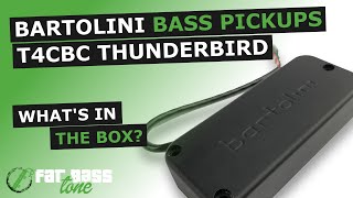 Bartolini T4CBC Thunderbird® Replacement Bass Pickup What’s In The Box A CloseUp Look [upl. by Atiekahs852]