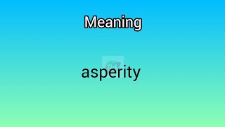 asperity meaning in English amp Telugu  Googul Dictionary dictionary meanings telugu english [upl. by Nylesoj]