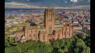 Liverpool Cathedral 4K one of the Longest and largest cathedral in the World [upl. by Atselec]