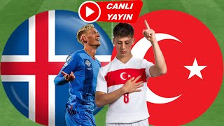 TÜRKİYE İZLANDA MAÇI CANLI İZLE [upl. by Plank]