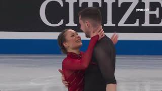 2024 ISU World Pairs Free Skate  Annika Hocke amp Robert Kunkel [upl. by Barris]