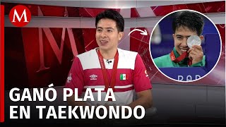 Luis Mario Nájera medallista paralímpico en París 2024 El taekwondo formó mi vida [upl. by Quinby]