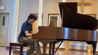 Alexander Jones Plays Muczynskis Prelude 6 [upl. by Rovelli]