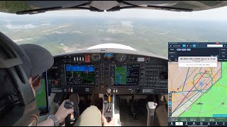 Unedited full flight with ATC and Foreflight on a DA40NG from Kärdla Estonia to Nummela Finland [upl. by Winonah]