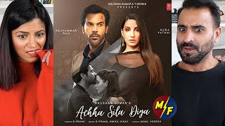 ACHHA SILA DIYA  REACTION  Jaani amp B Praak  Nora Fatehi amp Rajkummar Rao  NikhilVinayYogesh [upl. by Bridgid]