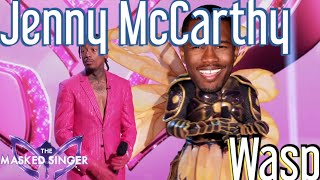 Jenny McCarthy Thinks Wasp Could Be Frank Ocean  The Masked Singer USA Season 12 Ep 5 [upl. by Anikahs]