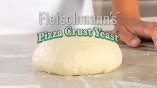 Easy Steps Fleischmanns Pizza Dough [upl. by Quarta]