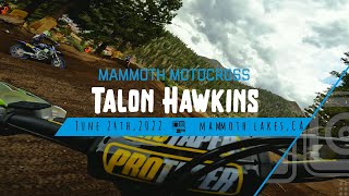 Talon Hawkins Shredding at Mammoth  GoPro [upl. by Tavy919]