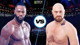 Undisputed Deontay Wilder vs Tyson Fury Next Gen P55 Gameplay 1080P 60FPS [upl. by Plunkett526]