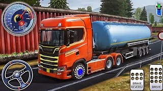 Us Offroad Transport Oil Tanker Truck Driving simulator 3d Android gameplay 💯 KingGames [upl. by Malkah]