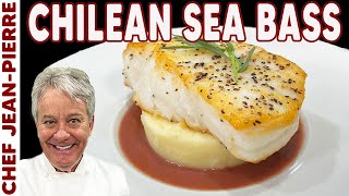 Chilean Sea Bass Recipe From My Restaurant  Chef JeanPierre [upl. by Infield]