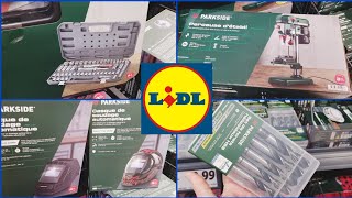 🛠️👨🏻‍🔧LIDL BRICOLAGE ARRIVAGE PARKSIDE 15 février 2024 [upl. by Ahsimik552]