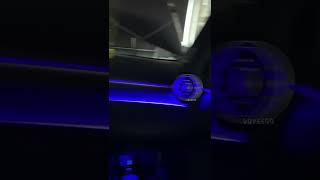 MercedesBenz AClass W177 ambient light interior [upl. by Pedrotti]