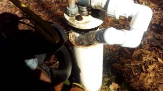 Chlorination of a 4 inch well Correctly [upl. by Reffineg]