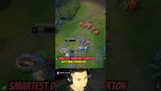 Smartest Renekton gets Mind Controlled Sion Renekton Leagueoflegends Shorts streamer Viral [upl. by Siladnerb966]