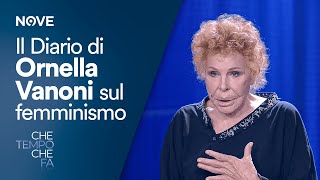 Che tempo che fa  Ornella Vanoni e il suo Diario quotLe donne sono state zittite per millenniquot [upl. by Whale]