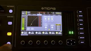 Midas M32 Gate Y Expander Gate Como Silenciar Sonido Ambiente [upl. by Roz105]