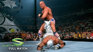 FULL MATCH Rey Mysterio vs Kurt Angle SummerSlam 2002 [upl. by Caton174]