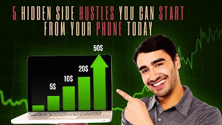 Unlock 5 Secret Side Gigs You Can Launch On Your Phone Now For Instant Cash  Cashflow Central [upl. by Shiller]