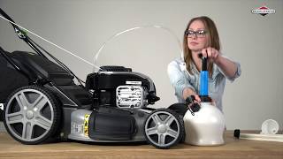 How To Drain Oil by Briggs amp Stratton® [upl. by Phillips]