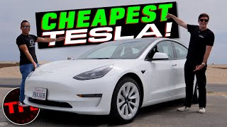 Whats It REALLY Like to Drive the Cheapest Tesla You Can Buy Today [upl. by Scoles]