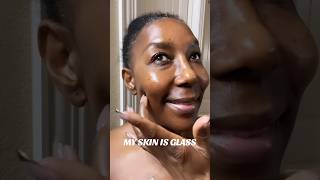 🕵🏽 GLASS SKIN NO Surgery shortsviral skincare over50 [upl. by Ioves965]