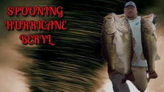 SPOONING HURRICANE BERYL ON SAM RAYBURN [upl. by Googins]