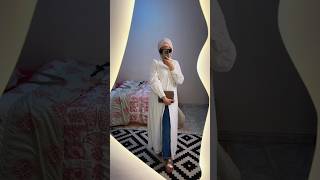 How to get dress white shirt dress grwm اكسبلور [upl. by Ahsykal]