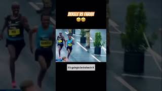 Bekele vs Farah 🏆 runnercommunity [upl. by Heyman]