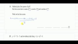 REQUEST┇QUESTION 11 amp 15┇ IGCSE MATHS 0580 ┇ PAPER 2 22 ┇MAY JUN 2016┇WORKED SOLUTION [upl. by Leffert]