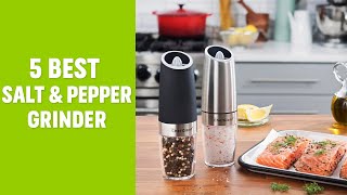 5 Best Salt and Pepper Grinders Shakers and Mills [upl. by Aronow770]