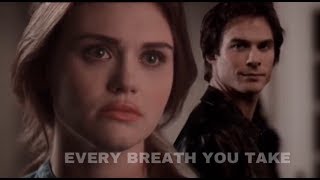 Lydia Martin and Damon Salvatore  Every Breath You Take [upl. by Adlig]