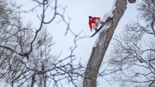 Arthur Longo Shredding Japan  Volcom Snowboarding [upl. by Thilde]