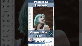 How to Instantly Fix Skin Tones in Photoshop Elements Beginner Friendly [upl. by Jahdai]
