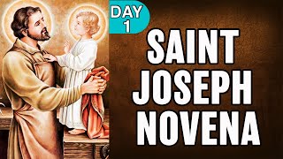 Novena to St Joseph Day 1  St Joseph Novena  Never Fails [upl. by Rojas]