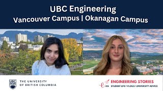 Engineering at UBC Vancouver amp UBC Okanagan  Student Experiences [upl. by Yenot]