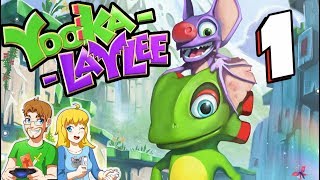 YookaLaylee Part 1 Hivory Towers ADVENTURE Nintendo Switch [upl. by Kati171]