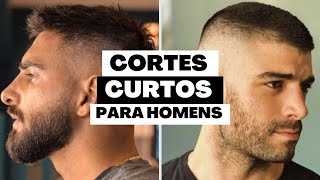 🔴 CORTES CURTOS PARA HOMENS  DICAS DE CABELO MASCULINO  ALEX CURSINO [upl. by Nylkaj]