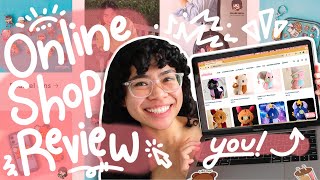 Reviewing YOUR Online Shops  Etsy and Website Small Business Advice  Mualcaina [upl. by Raybourne]