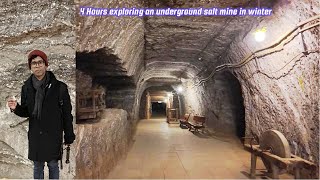 4 hours Exploring an underground BOCHNIA SALT Mine Krakow PolandEurope [upl. by Aria]