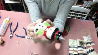 Salt amp Pepper Shaker Tassel DIY PART 1 [upl. by Karlens]