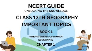 HUMAN GEOGRAPHY NATURE AND SCOPE CLASS 12TH GEOGRAPHY [upl. by Hayila146]