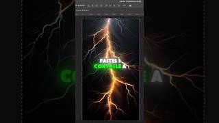 METTRE UN ÉCLAIR SUR PHOTOSHOP 🤩⚡️ [upl. by Eidissac617]